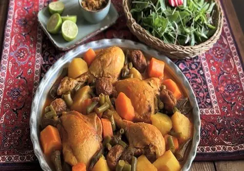 شام امشب با من: طرز تهیه تاس کباب مرغ با بامیه؛ غذایی ساده و لذیذ برای هر سلیقه‌ای