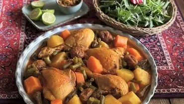 شام امشب با من: طرز تهیه تاس کباب مرغ با بامیه؛ غذایی ساده و لذیذ برای هر سلیقه‌ای