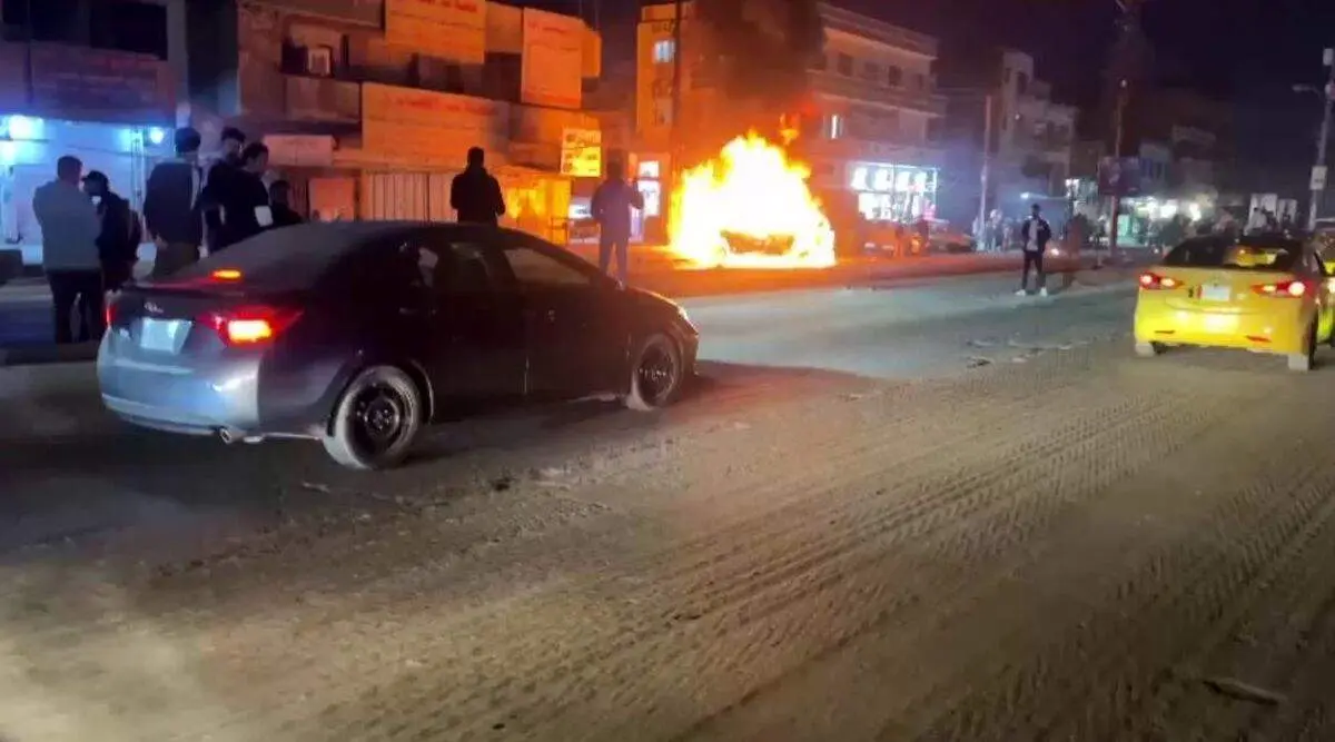 شهادت دو فرمانده مقاومت در پی حمله پهپادی+تصاویر