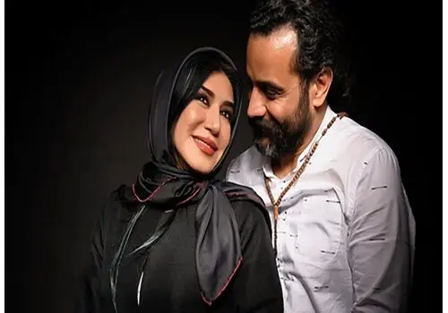 تیپ و استایل متفاوت نسیم ادبی با بارونی قرمز جلب توجه کرد