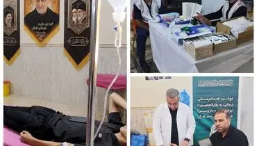 خدمت‌رسانی درمانی بیمه سامان به زائران اربعین برای پنجمین سال پیاپی