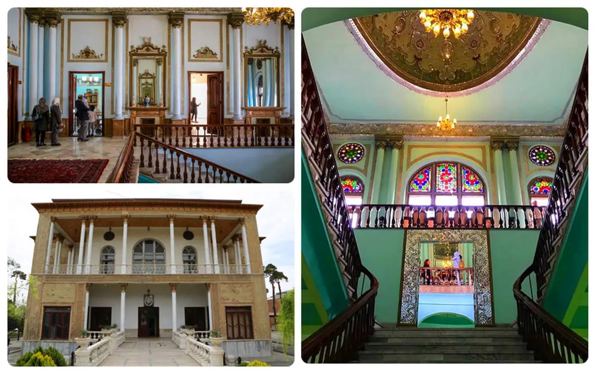 معماری بی نظیر خانه تیمورتاش؛ یادگاری ۱۶۰ ساله در قلب تهران+ فیلم