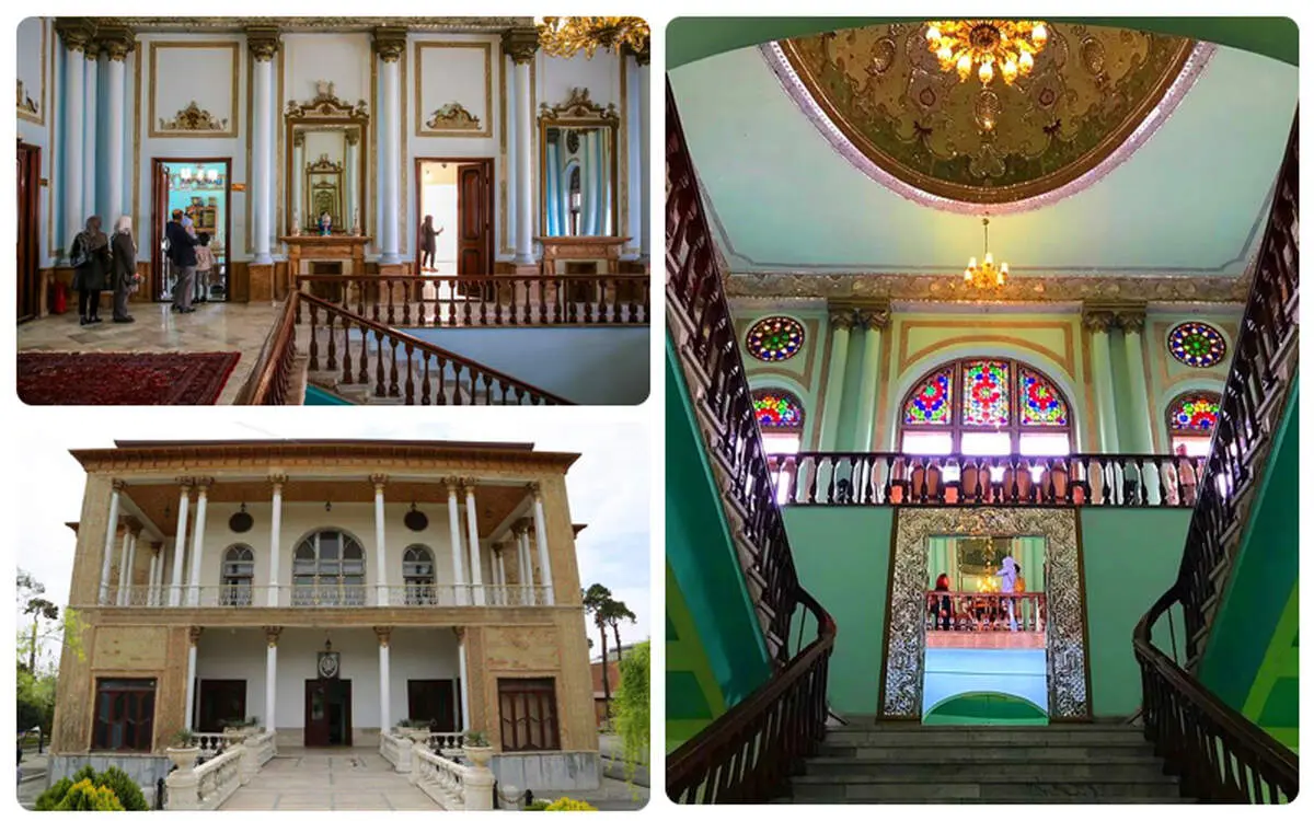 معماری بی نظیر خانه تیمورتاش؛ یادگاری ۱۶۰ ساله در قلب تهران+ فیلم