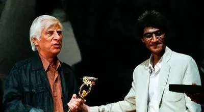 ناصر تقوایی و بهرام بیضایی در یک قاب