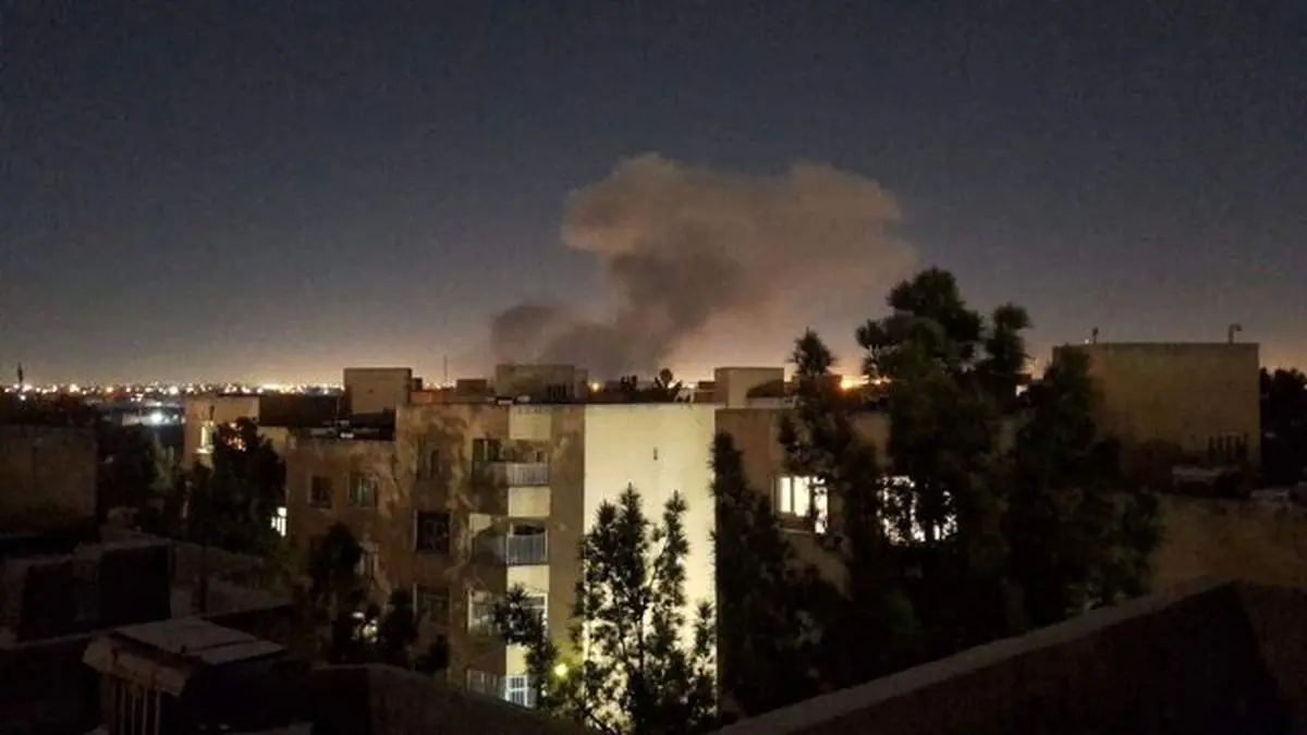 نقاطی از تهران هدف حمله موشکی قرار گرفت