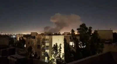 نقاطی از تهران هدف حمله موشکی قرار گرفت