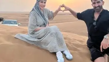 همسر بیرانوند با این استوری برای تیم ملی سنگ تمام گذاشت!