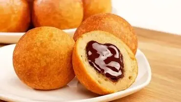 طرز تهیه پیراشکی مغزدار شکلاتی به سبک کافی‌شاپی + فیلم