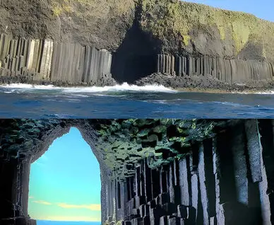 رازهای ۶۰ میلیون سالهٔ غار فینگال؛ از گدازه تا معماری طبیعی+تصاویر