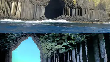 رازهای ۶۰ میلیون سالهٔ غار فینگال؛ از گدازه تا معماری طبیعی+تصاویر