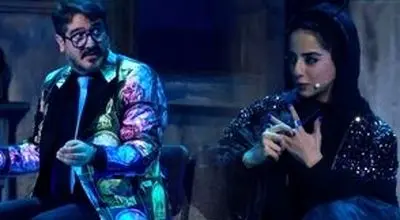عکس یادگاری بازیگر «کارناوال» با خواننده محبوب آن‌ورِ آبی
