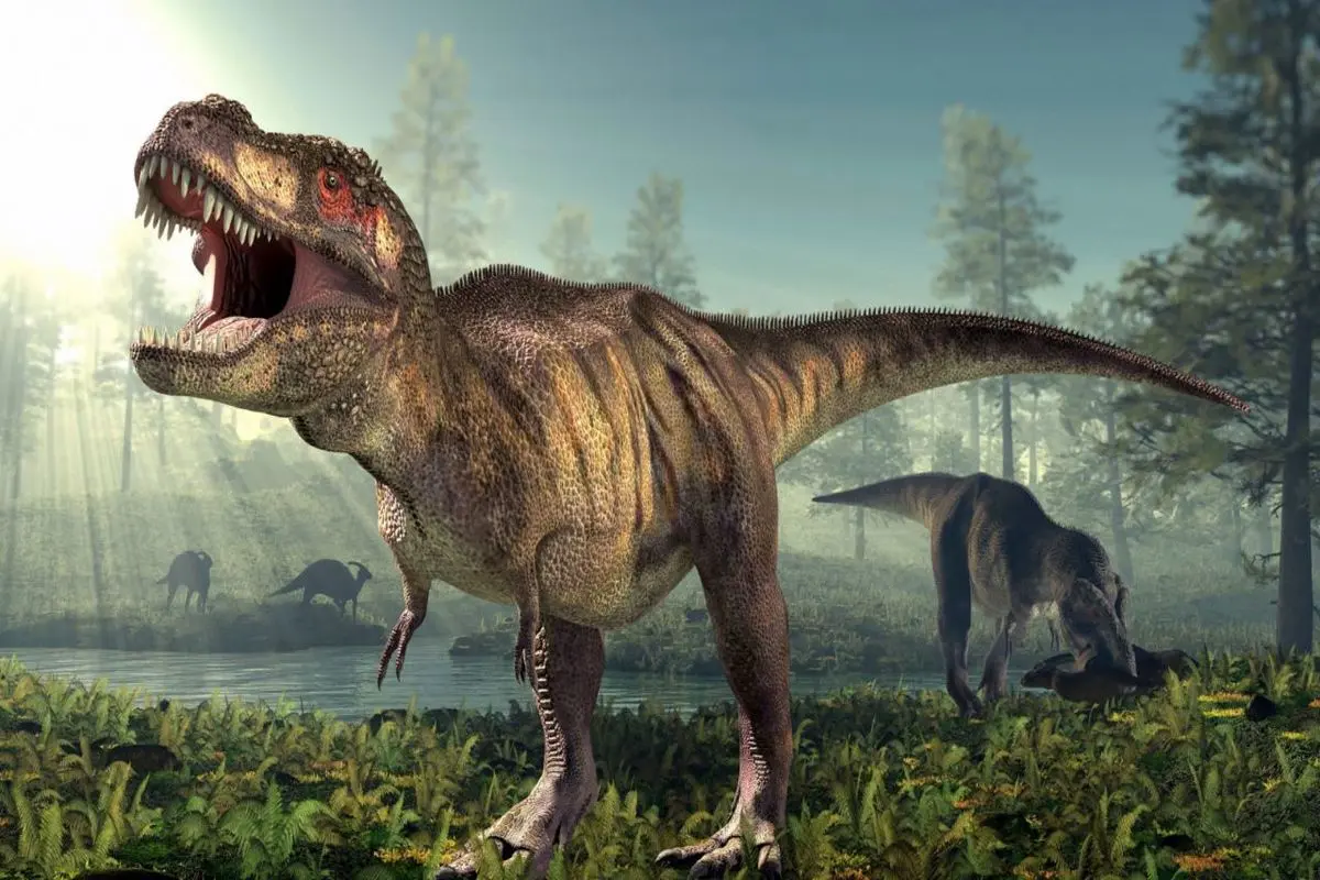 فیلمی که ثابت می کند دایناسورها قبل از انسان ها از بین نرفته اند