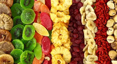 چگونه میوه ها را خشک کنیم؟