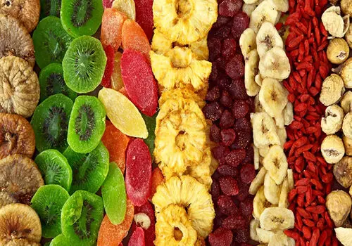  هر کیلو میوه چقدر میوه خشک می دهد؟