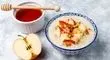 طرز تهیه فرنی سیب خانگی؛ دسر ساده و مقوی زمستانی + فیلم

