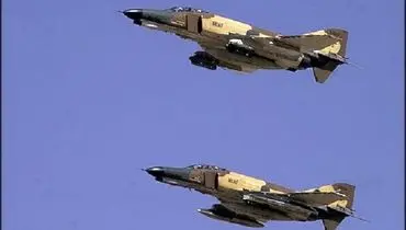 تبریک جالب نیروی هوایی ارتش از فراز خلیج همیشه فارس+ فیلم