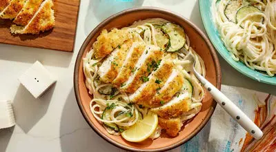 طرز تهیه پاستا مرغ و لیمو؛ دستور غذایی متفاوت

