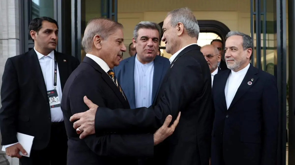 پزشکیان از نخست‌وزیر پاکستان قدردانی کرد