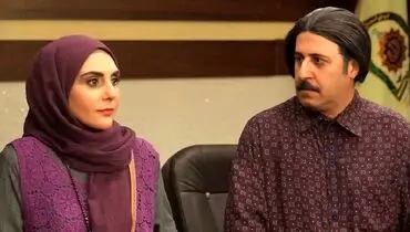  «رحمت و شری» در اتاق گریم سریال «پایتخت 7» 