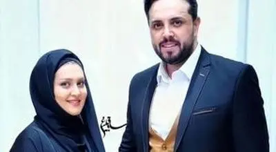 پوشش مجلسی و متفاوت مجری صداوسیما با همسرش