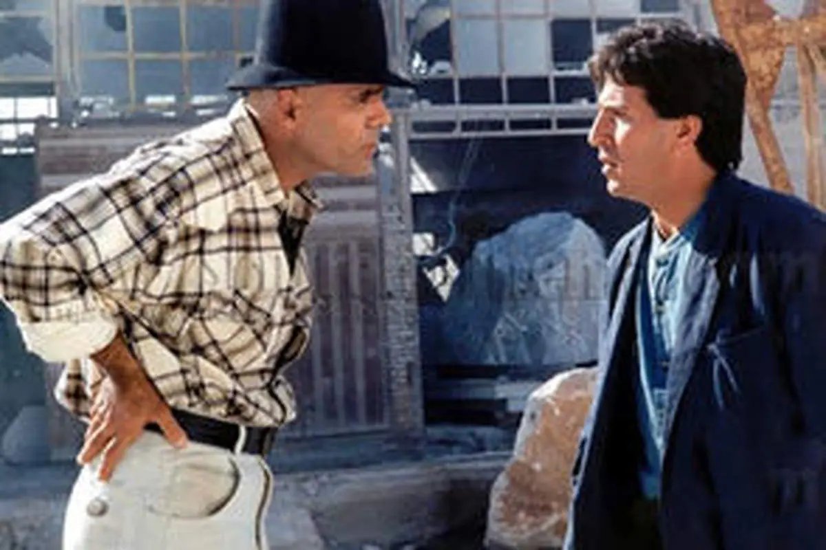 عکس دیده نشده از «ابوالفضل پورعرب» و «جمشید هاشم پور» در حال شترسواری