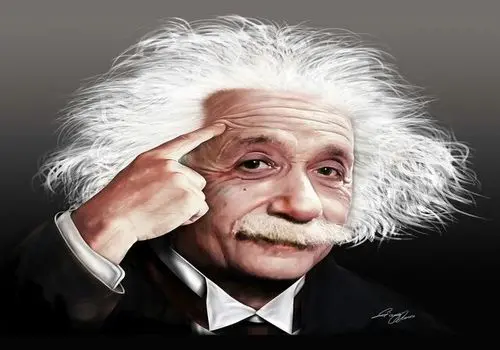 تصویر جالب اینشتین ۹ ساله در کنار خواهرش