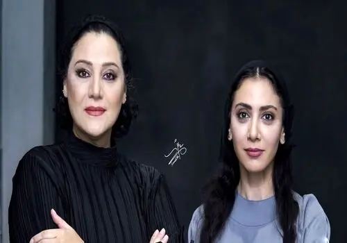 عکس‌های دو نفره شبنم مقدمی و مونا فرجاد با تغییری خاص در پشت صحنه «بازی‌های شبانه»+عکس