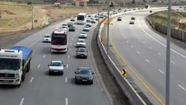 اصابت پرتابه به آزادراه تهران قم/ آزادراه مسدود شد