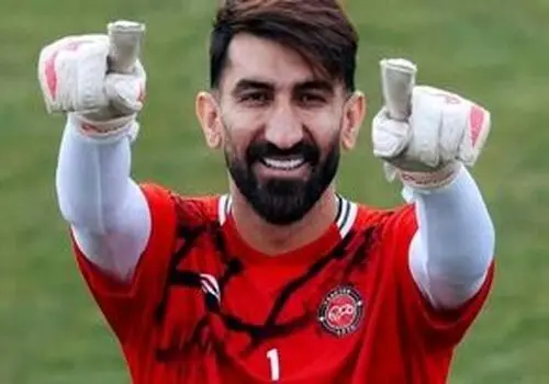 سلام نظامی بیرانوند پس از پایان محرومیت+ عکس 

