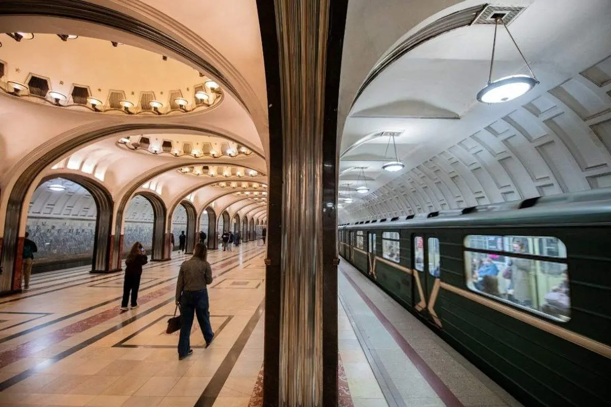 زیباترین مترو جهان در مسکو+ تصاویر