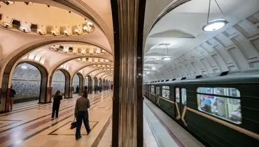 زیباترین مترو جهان در مسکو+ تصاویر