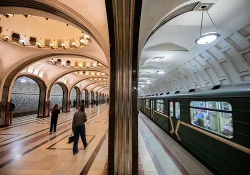 زیباترین مترو جهان در مسکو+ تصاویر
