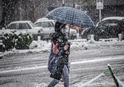 هشدار زرد هواشناسی؛ بارش باران، برف و احتمال آب‌گرفتگی در ۲۴ استان کشور