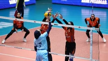 لیگ برتر والیبال بانوان| صدرنشینی سایپا و آرکا در نیم‌فصل نخست