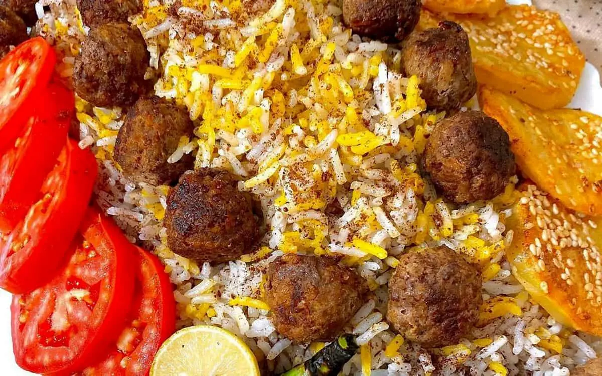 طرز تهیه سماق پلو ویژه وعده سحری+ فیلم