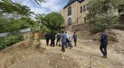 کشف جدید بقایای معماری در کاخ نیاوران + جزئیات و تصاویر