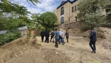 کشف جدید بقایای معماری در کاخ نیاوران + جزئیات و تصاویر