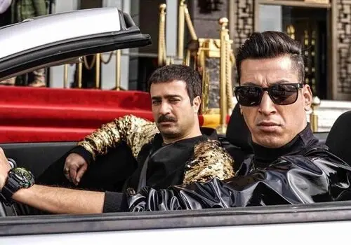 بهرام افشاری با این ست مشکی جذاب تر شد+ عکس