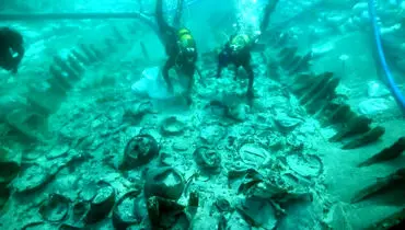 کشف کشتی ۱۷۰۰ ساله رومی در اعماق دریا