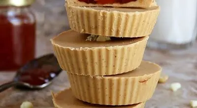 طرز تهیه تارت بادام زمینی یلدایی فقط با سه قلم مواد+ تصاویر