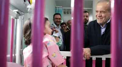 بیمارستان «فیاض بخش» با حضور رئیس جمهور افتتاح شد
