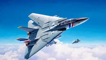 جنگنده زیبای F-14A ملقب به تامکت نیروی هوایی ایران + فیلم