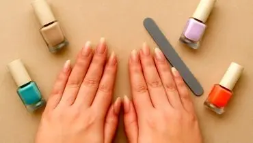 مدل ناخن برای دست های تپل و کوتاه
