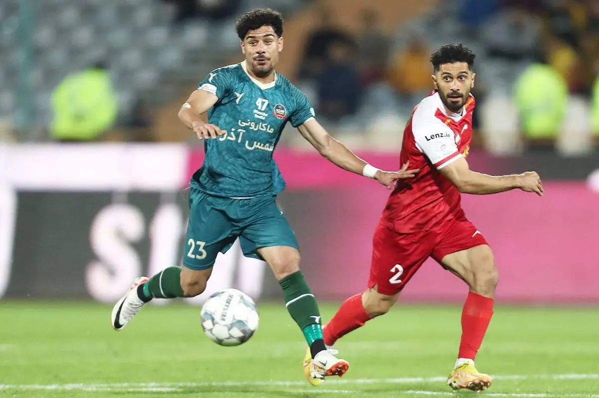 خلاصه بازی شمس‌آذر قزوین 3 - پرسپولیس 2 + فیلم