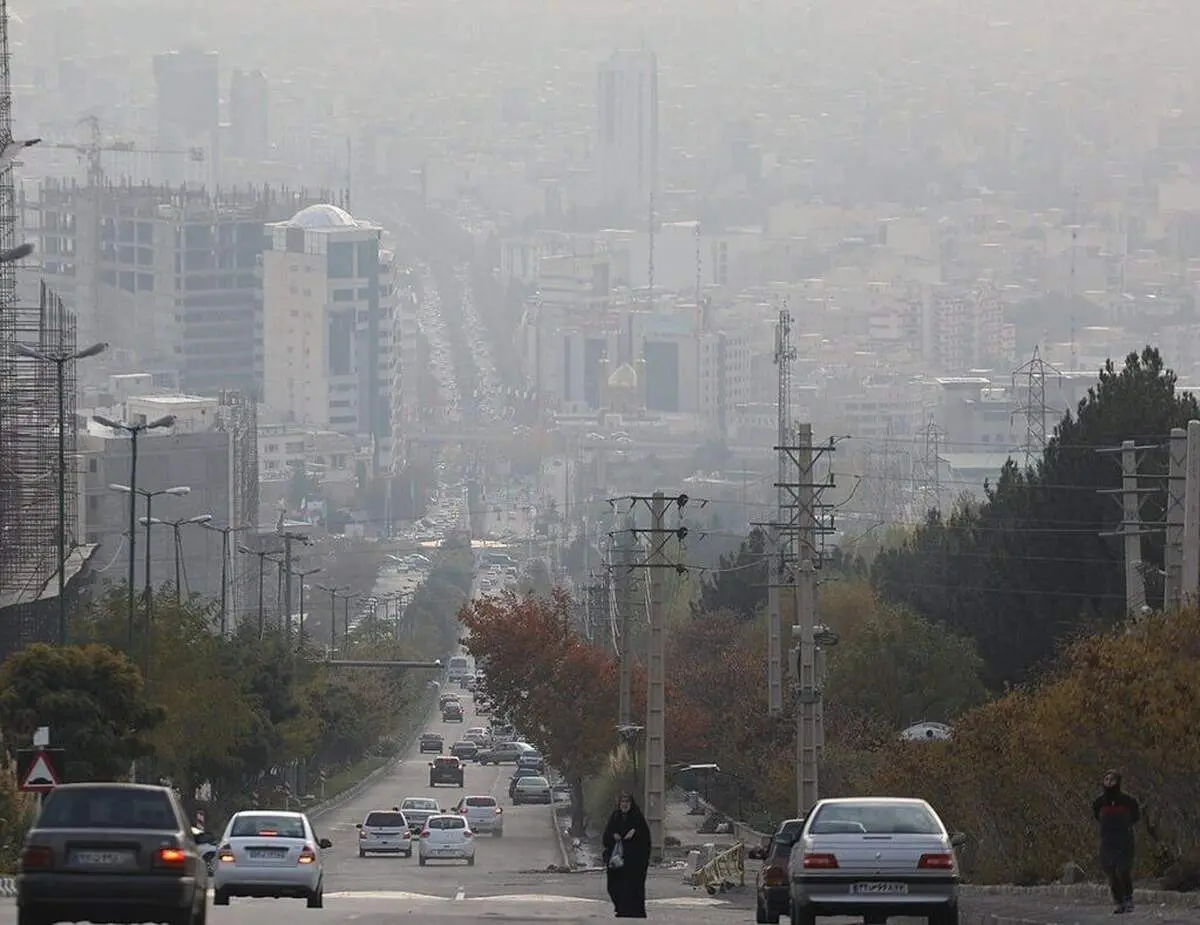 هشدار سطح نارنجی آلودگی هوا برای این استان
