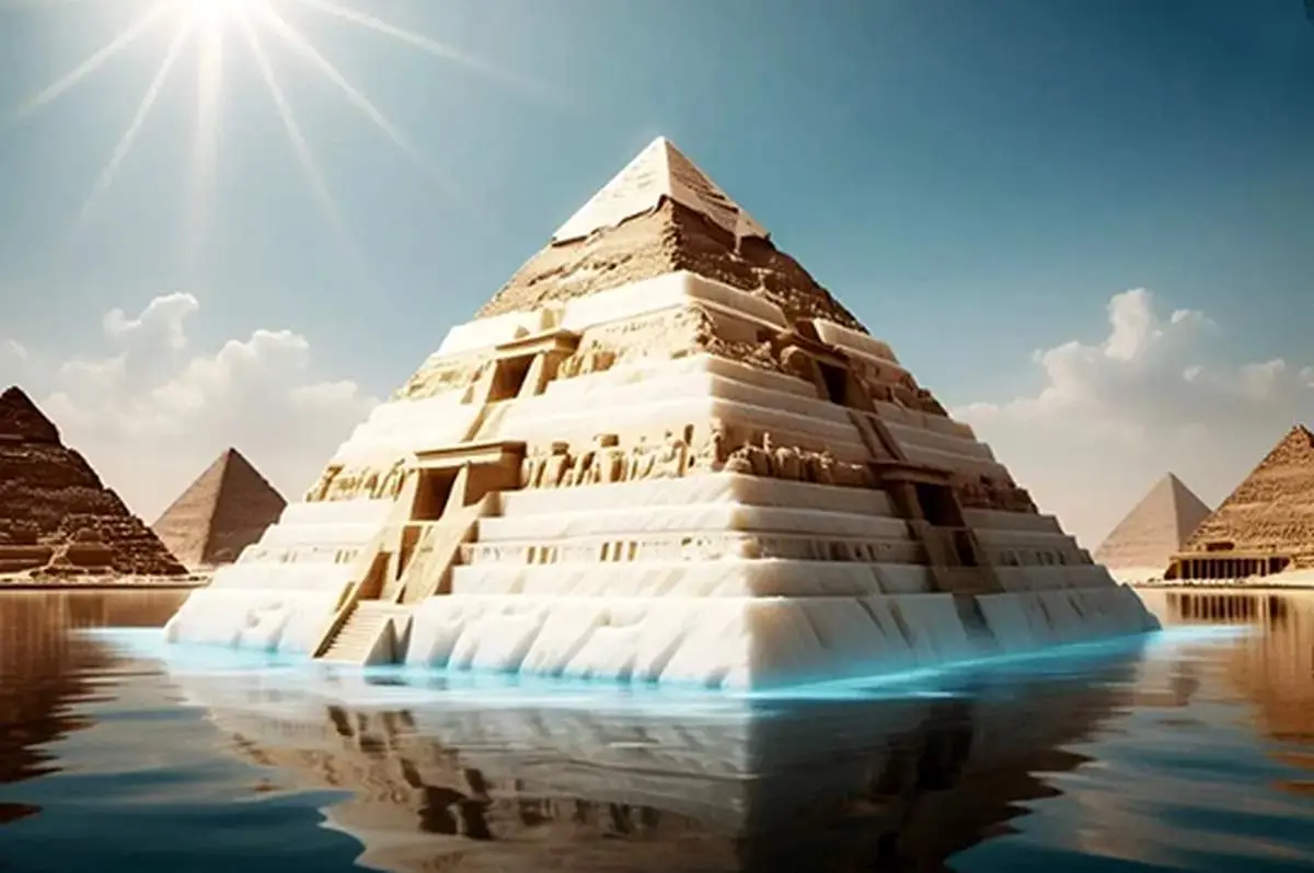 رازهای شگفت‌انگیز «هرم شناور» مصر+ عکس