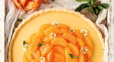 طرز تهیه دسر بیسکوییت و نارنگی خوشمزه و مجلسی
