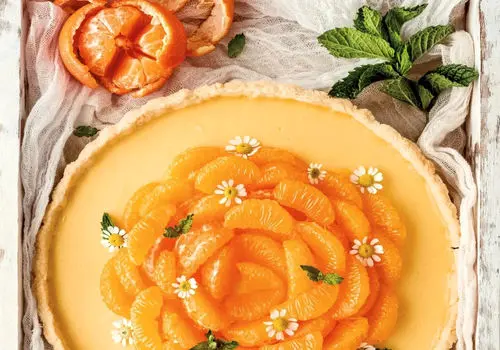 طرز تهیه دسر بیسکوییت و نارنگی خوشمزه و مجلسی
