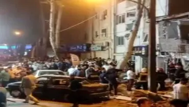 18 مصدوم در پی انفجار گاز یک ساختمان در رشت + جزئیات