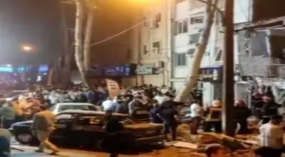 18 مصدوم در پی انفجار گاز یک ساختمان در رشت + جزئیات